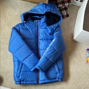 Tommy Hilfiger Kids Blue Puffer Jacket